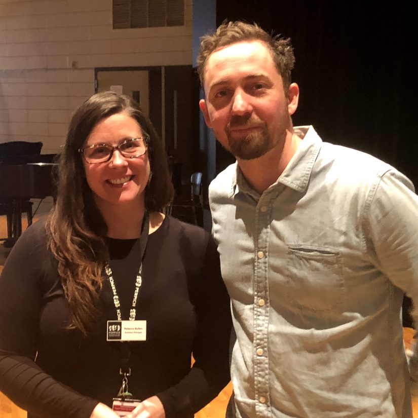 Artist Mark Rivard Speaks to Arts High Students - Perpich : Perpich